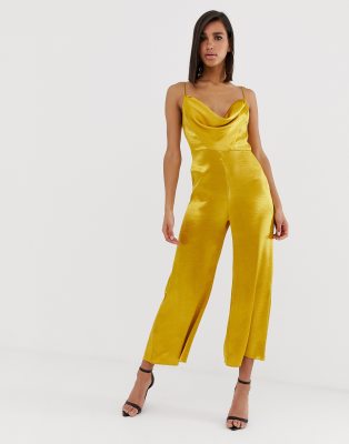 asos mustard jumpsuit