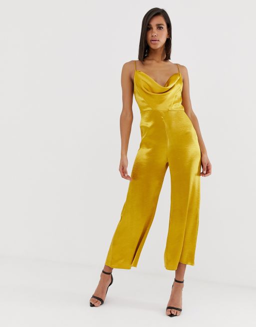 Cowl jumpsuit hot sale