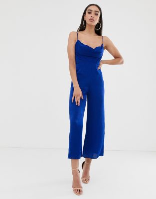 cowl neck jumpsuit