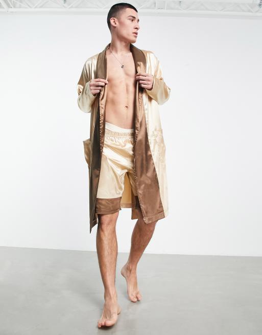 Asos silk dressing gown best sale