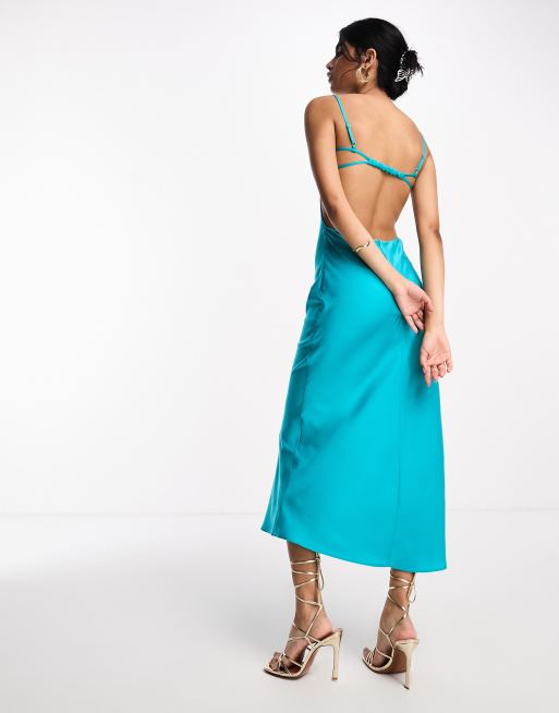 Asos turquoise shop dress