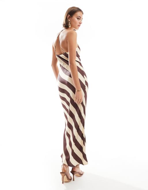 Asos stripe maxi dress hotsell