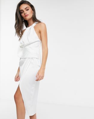 asos halter neck dress