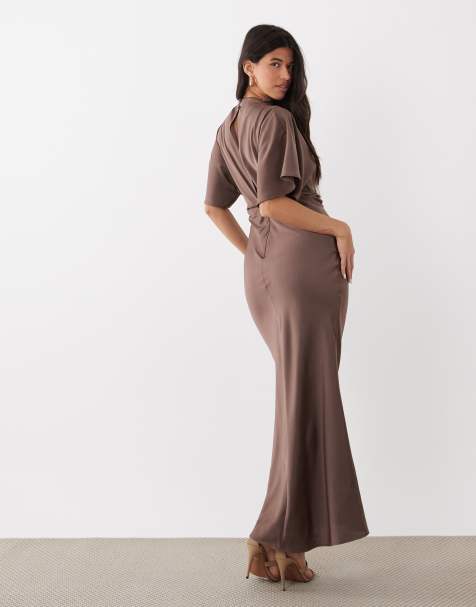 Brown Maxi Dresses | Shop at ASOS