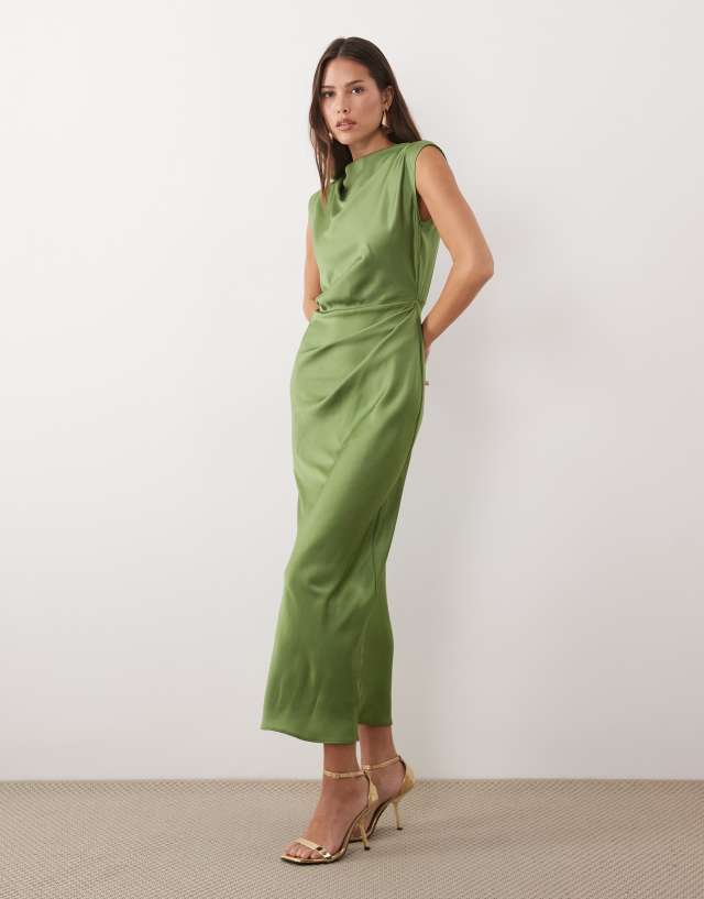 ASOS Design - Midi Dress - Women - Polyester - 10 US