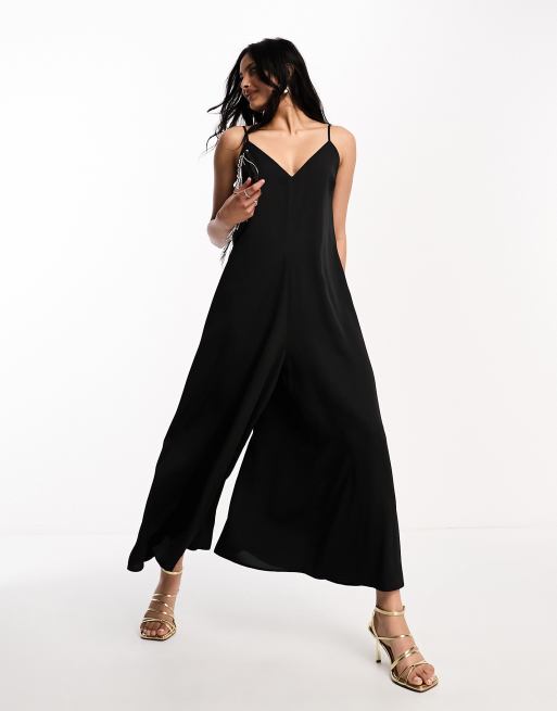 Asos satin jumpsuit on sale