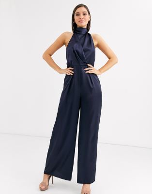 asos satin jumpsuit