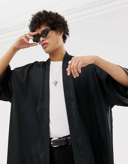 Asos store satin kimono