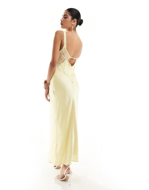 Lemon bridesmaid dresses asos hotsell