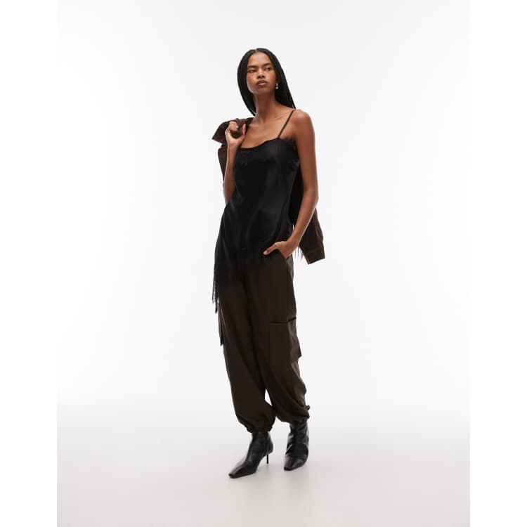 a ccordion LAYERING CAMI SET 黒 a ccordion LAYERING CAMI SET 黒 cami bodysuit in ribbed