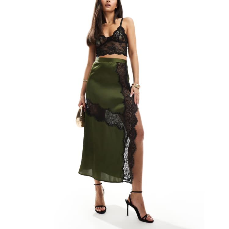 Sahara-Khaki-Midi-Skirt-front-