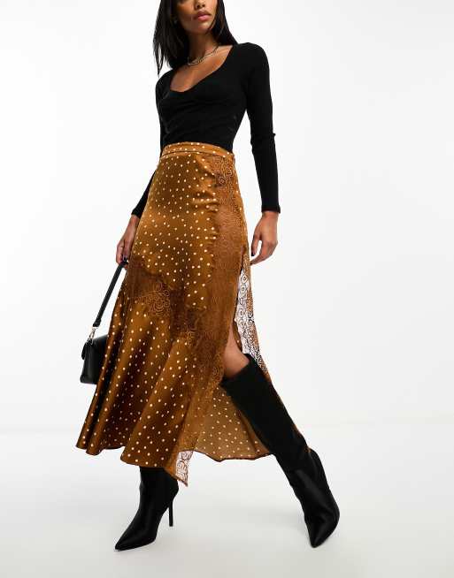 Rust skirt hotsell