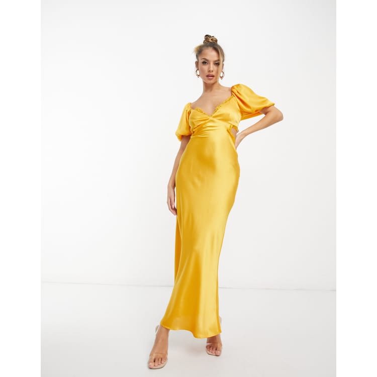 ASOS DESIGN - Saffron - Reggiseno a balconcino imbottito minimal