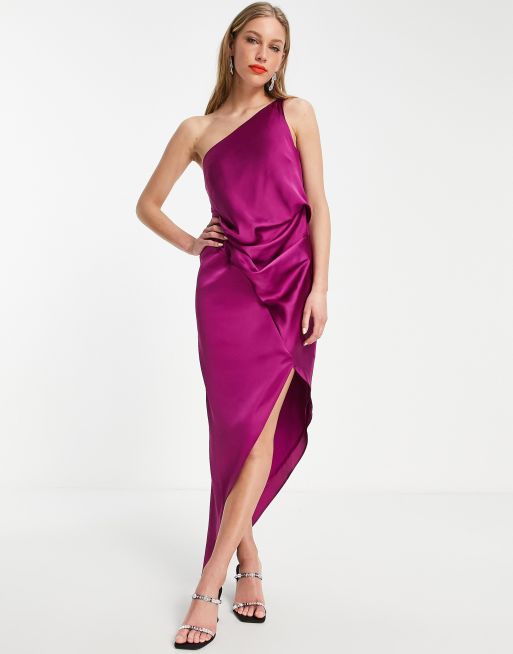 Asos design 2024 satin dress