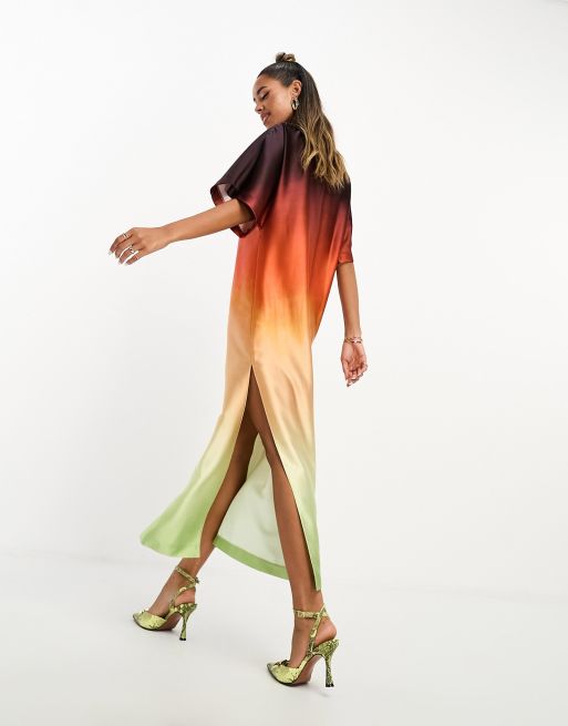 Oversized t 2025 shirt maxi dress