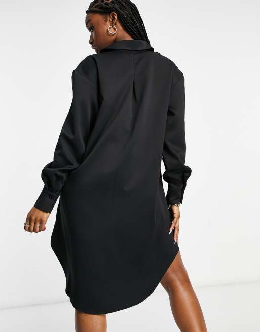 Black shirt 2025 dress asos