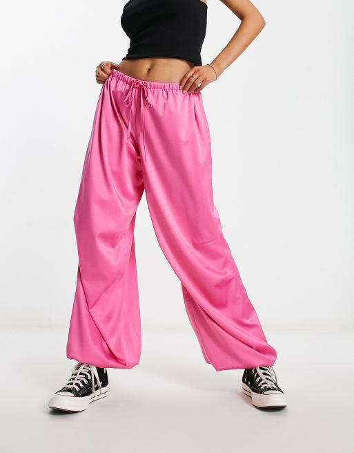 Parachute Pants - Pink