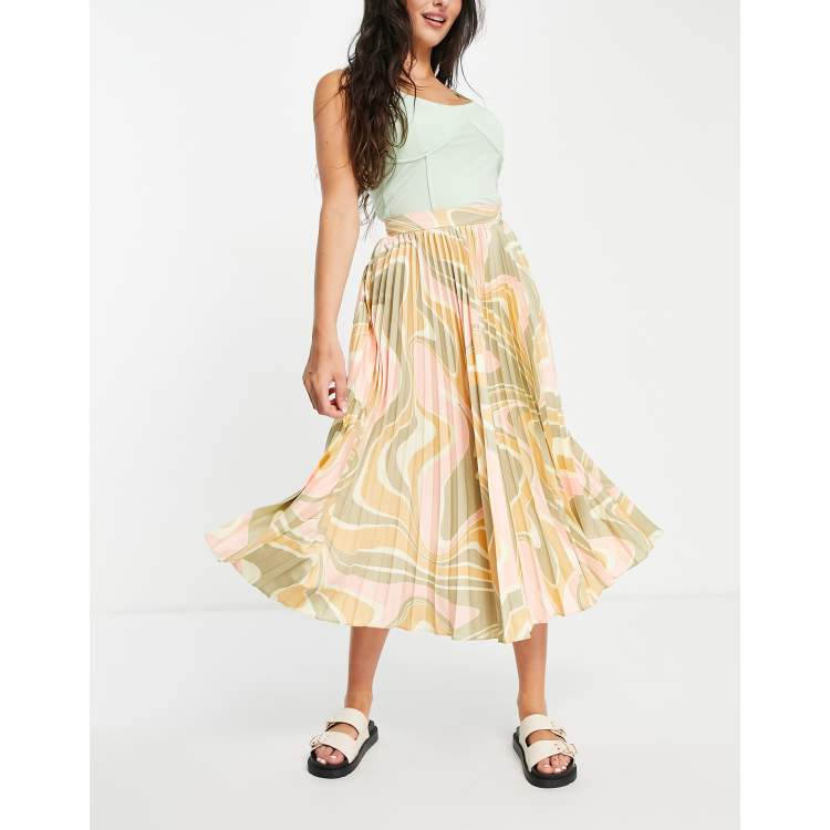 70s swirl skirt best sale