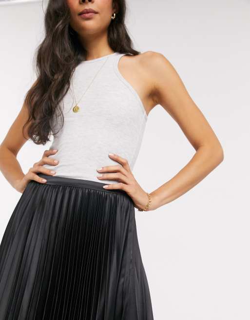 Black skater skirt outlet asos