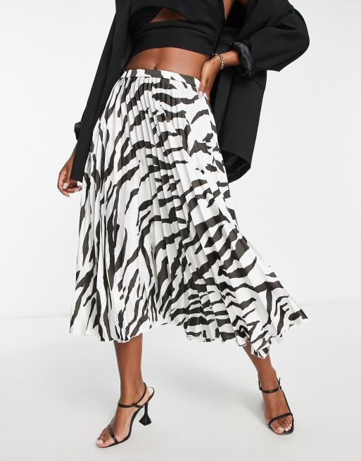 Asos printed shop midi skirt