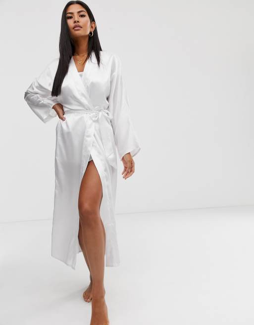 Kimono dressing hotsell gown asos