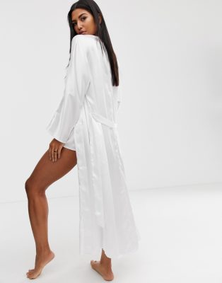 asos satin robe