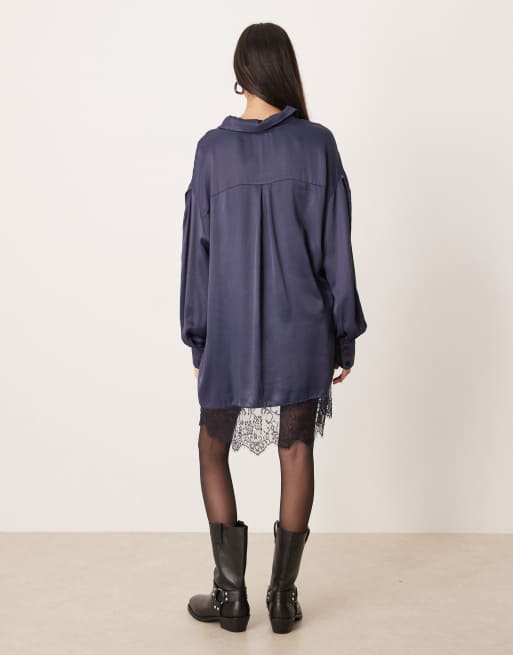 asos satin mini dress ASOS Design - Mini Dress - Women - Polyester/Viscose - 4 US