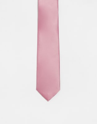 ASOS DESIGN ASOS DESIGN satin tie in pink