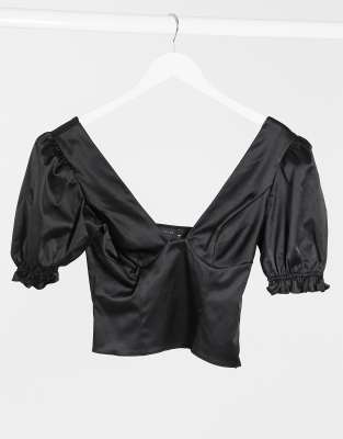 asos satin top