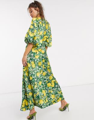 lemon dress asos