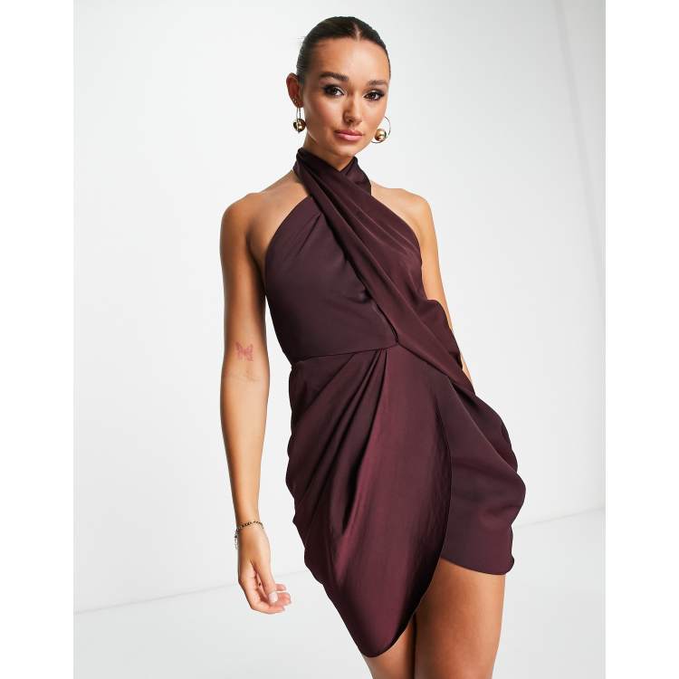 Shona joy clearance knot draped dress