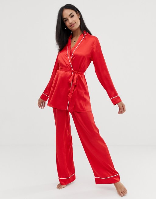 Design Satin Wrap Pant