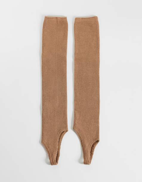ASOS DESIGN scaldamuscoli con staffa beige - view 1