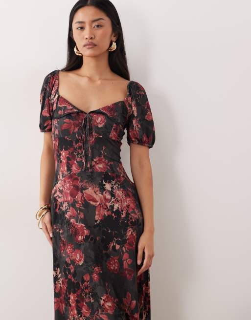 black lace slip dress mini Free People So In Love Mini Slip In Black main image 0