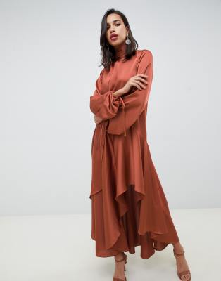 asos scarf dress