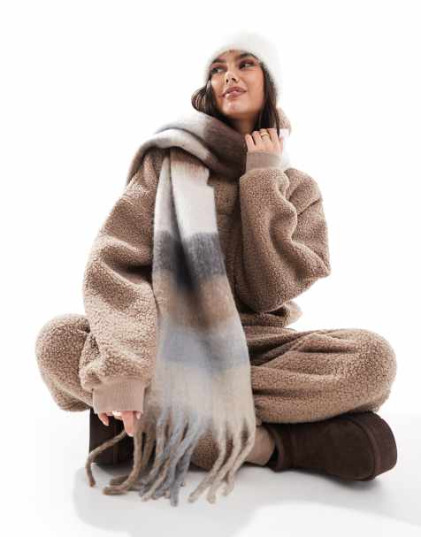 Women s Scarves Head Snood Knitted Scarves ASOS