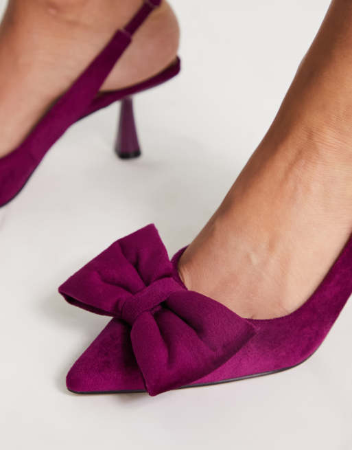 Magenta heels on sale