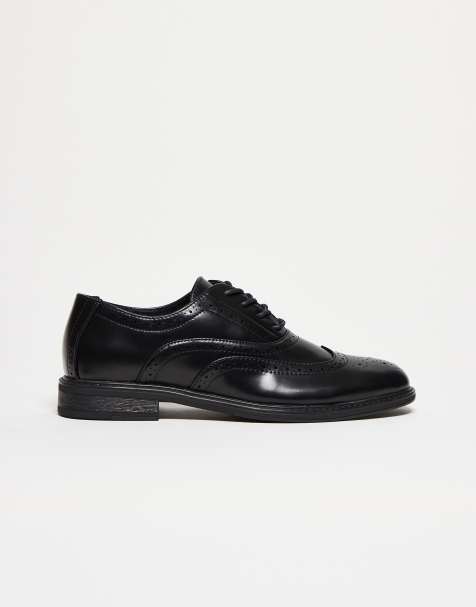 ASOS DESIGN - Scarpe brogue eleganti nere - view 1