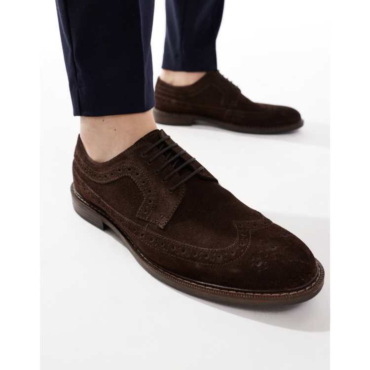 Scarpe da spettatore in pelle fatte a mano: Oxford con punta a coda di rondine Goodyear Welted - Italia