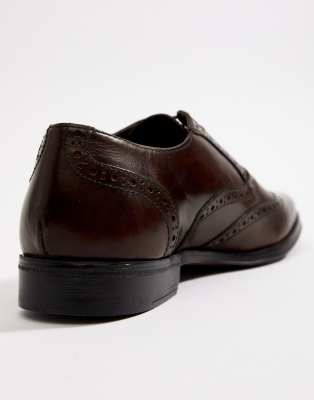scarpe oxford marroni