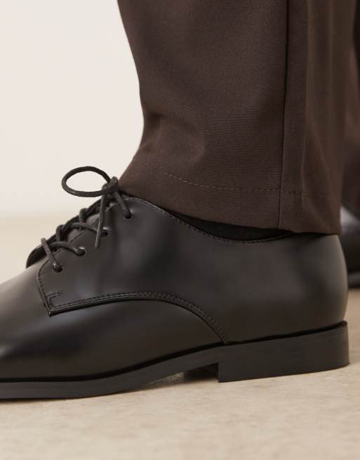 ASOS DESIGN - Scarpe stringate nere, 2 di 4