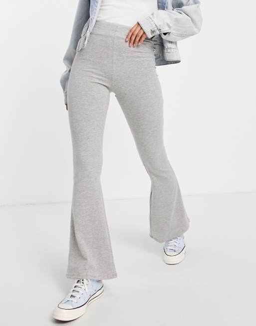 ASOS DESIGN – Schlaghose in Kalkgrau