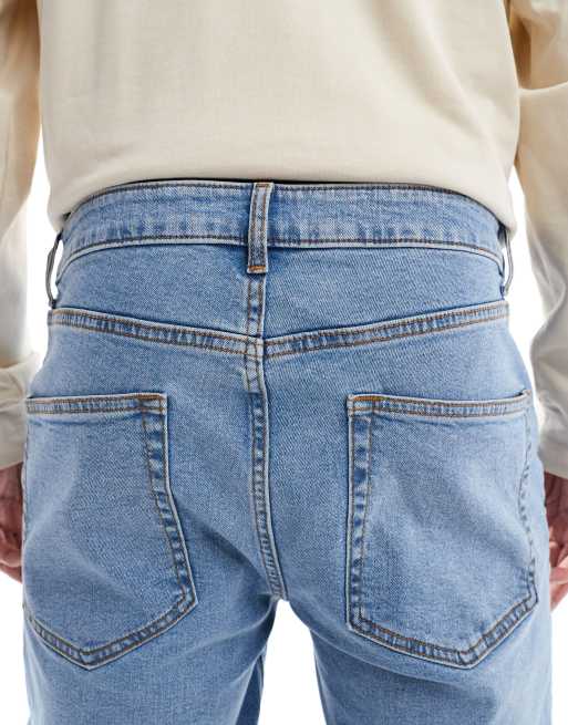 ASOS DESIGN – Schlagjeans in hellblauer Waschung, 5 von 5