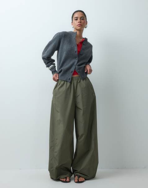 ASOS DESIGN Schlupf-Ballonhose in Khaki - view 1