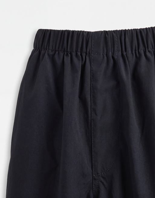 ASOS DESIGN Schlupfhose mit Ballonschnitt in Schwarz, 8 von 9