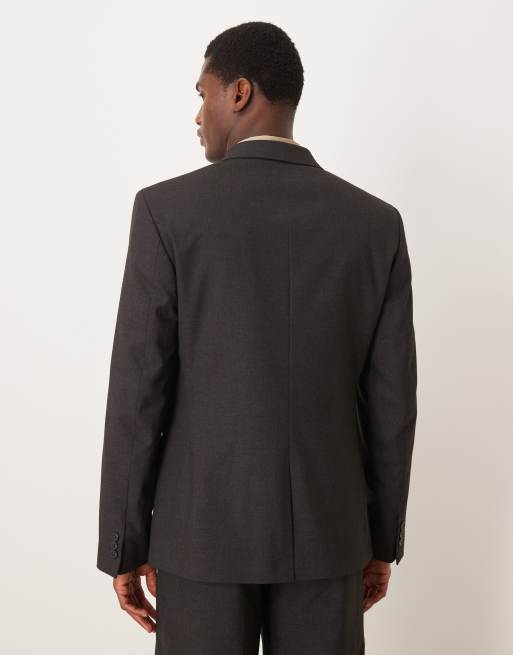 ASOS DESIGN – Schmal geschnittene Anzugjacke in Anthrazit, 3 von 5