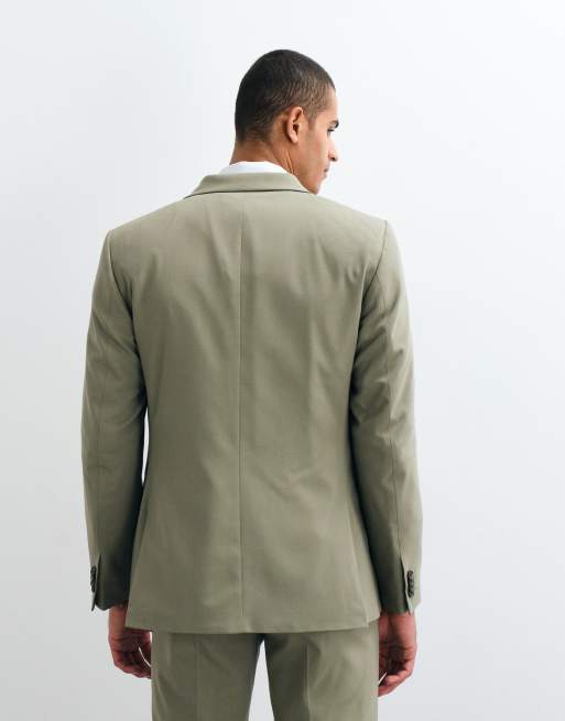 ASOS DESIGN – Schmal geschnittene Anzugjacke in Grün, 5 von 5
