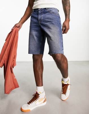 Asos mens jean shorts online