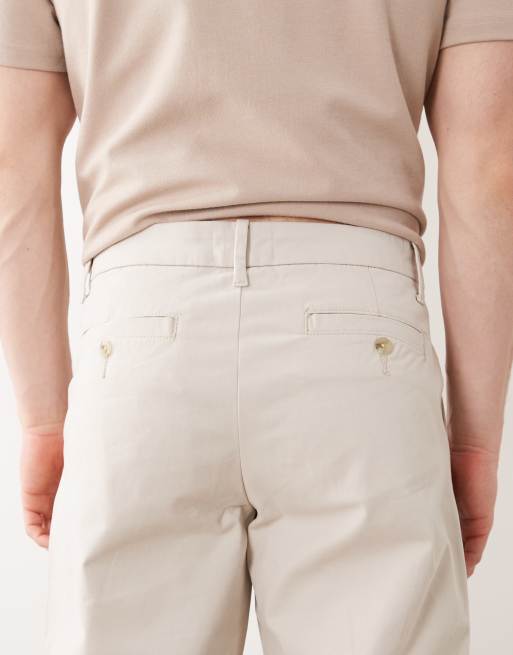 ASOS DESIGN – Schmal zulaufende Chinohose in Steinbeige, 6 von 6