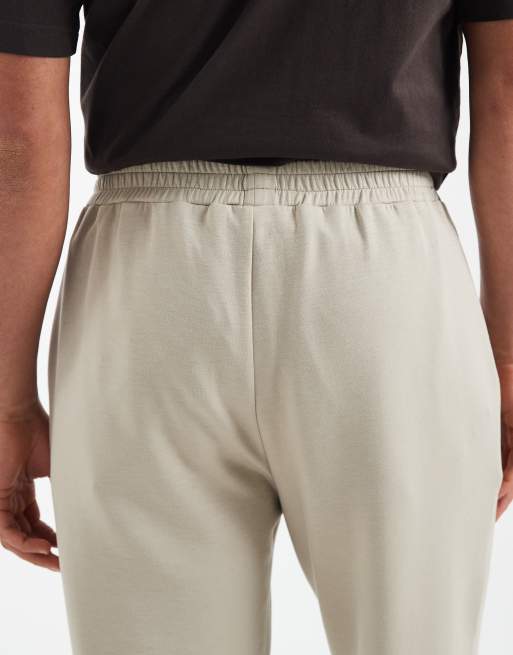 ASOS DESIGN – Schmal zulaufende Hose in Beige, Kombiteil, 5 von 5